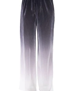 DAY TO NIGHT PLEATED SATIN WIDE LEG PANTS IN BLACK WHITE 16 DAY TO NIGHT PLEATED SATIN WIDE LEG PANTS IN BLACK WHITE -akira shop day to night pleated satin wide leg pants in black white black white 6 6