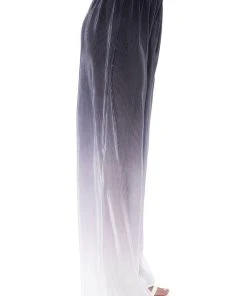 DAY TO NIGHT PLEATED SATIN WIDE LEG PANTS IN BLACK WHITE 17 DAY TO NIGHT PLEATED SATIN WIDE LEG PANTS IN BLACK WHITE -akira shop day to night pleated satin wide leg pants in black white black white 7 7