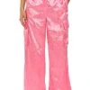 DAYDREAM SATIN FLORAL TROUSER