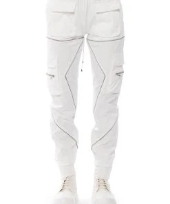 DESTINATION CARGO PANTS -akira shop destination cargo pants ivory 5 5