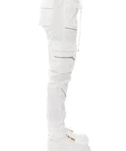 DESTINATION CARGO PANTS -akira shop destination cargo pants ivory 6 6