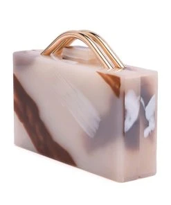 DEVOTED PVC BOX CLUTCH 9 DEVOTED PVC BOX CLUTCH -akira shop devoted pvc box clutch tan 4 4