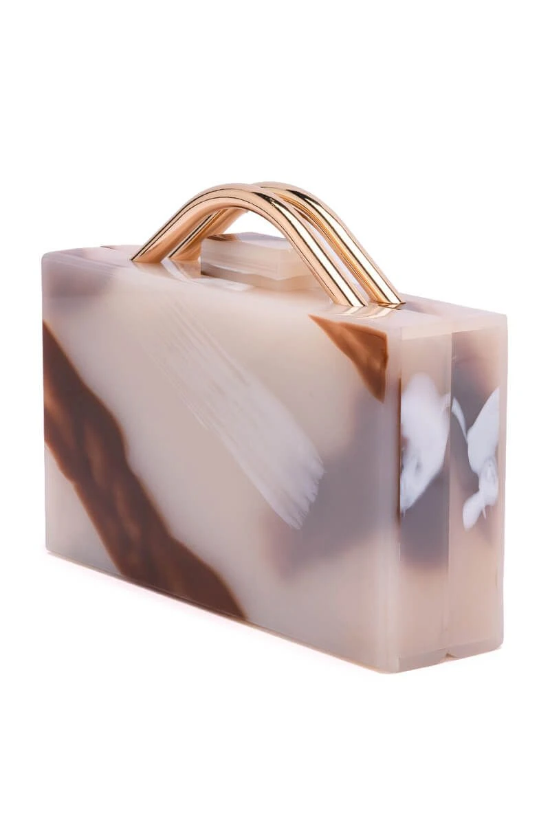 DEVOTED PVC BOX CLUTCH 5 DEVOTED PVC BOX CLUTCH - Image 3