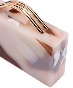DEVOTED PVC BOX CLUTCH 10 DEVOTED PVC BOX CLUTCH -akira shop devoted pvc box clutch tan 5 5
