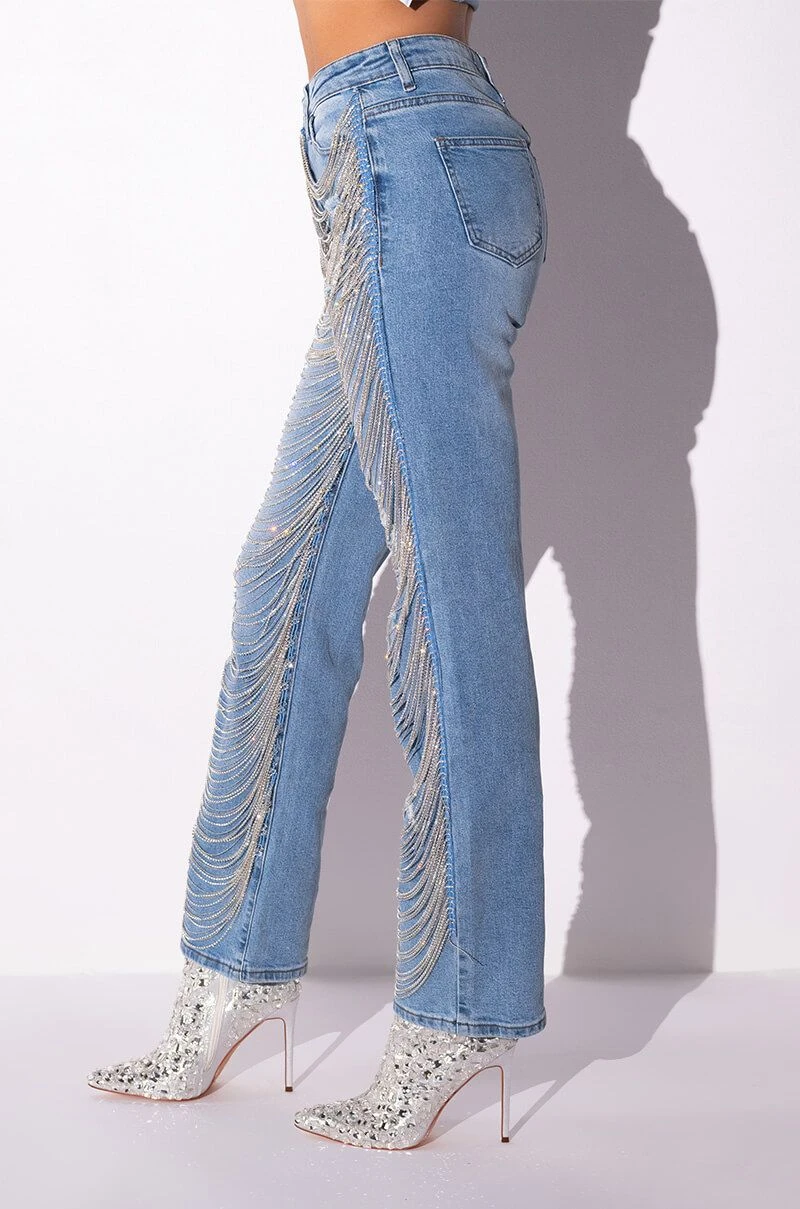 DIAMONDS ARE FOREVER STRAIGHT FIT JEANS 5 DIAMONDS ARE FOREVER STRAIGHT FIT JEANS - Image 3