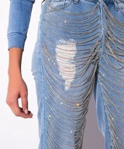 DIAMONDS ARE FOREVER STRAIGHT FIT JEANS 14 DIAMONDS ARE FOREVER STRAIGHT FIT JEANS -akira shop diamonds are forever straight fit jeans light blue 7 7