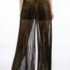 DISCO FLAIR PLEATED WIDE LEG PANTS -akira shop disco flair pleated wide leg pants gold 1 1
