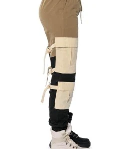 DIXIE COLOR BLOCKED CARGO JOGGER -akira shop dixie color blocked cargo jogger multi 6 6