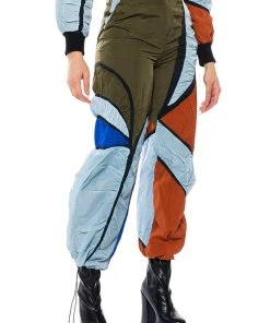 ENJOY THE RIDE MULTICOLORED RUCHED PANTS -akira shop enjoy the ride multicolored ruched pants multi 2 2