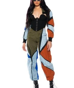 ENJOY THE RIDE MULTICOLORED RUCHED PANTS -akira shop enjoy the ride multicolored ruched pants multi 3 3