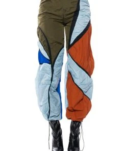 ENJOY THE RIDE MULTICOLORED RUCHED PANTS -akira shop enjoy the ride multicolored ruched pants multi 5 5