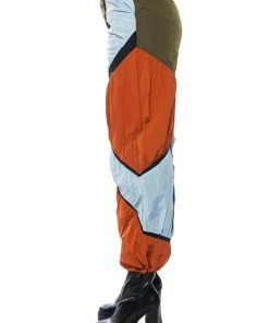 ENJOY THE RIDE MULTICOLORED RUCHED PANTS -akira shop enjoy the ride multicolored ruched pants multi 7 7