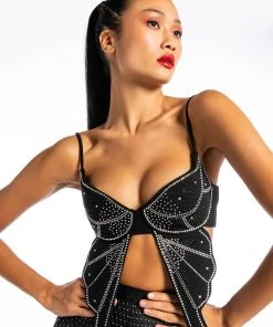 EVER AFTER BUTTERFLY EMBELLISHED BRA