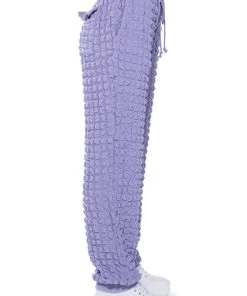 EXISTING LOUDLY TEXTURED JOGGER -akira shop existing loudly textured jogger purple 6 6