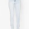 FLEX FIT EXTREME STRETCH HIGH WAIST PEARL SKINNY JEANS -akira shop extreme stretch high waist pearl skinny jeans light blue denim 1 1