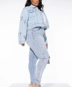 FLEX FIT EXTREME STRETCH HIGH WAIST PEARL SKINNY JEANS 19 FLEX FIT EXTREME STRETCH HIGH WAIST PEARL SKINNY JEANS -akira shop extreme stretch high waist pearl skinny jeans light blue denim 2 2 c1