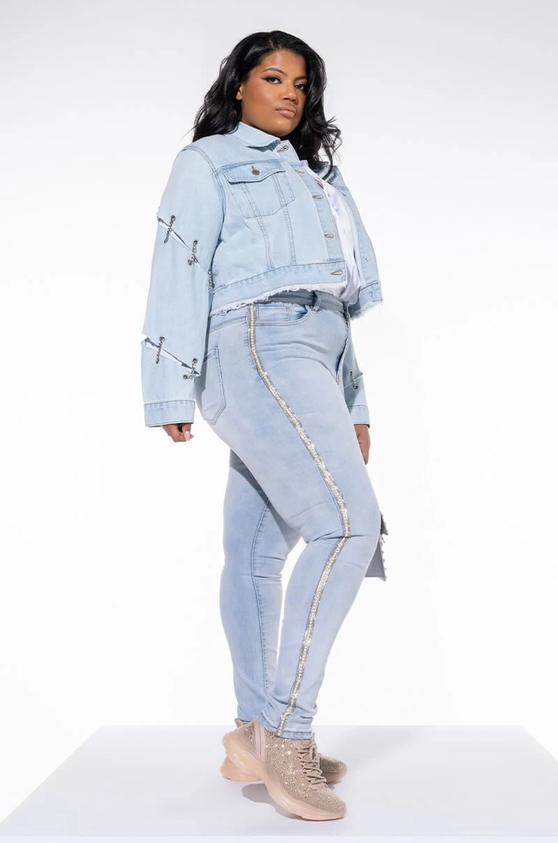 FLEX FIT EXTREME STRETCH HIGH WAIST PEARL SKINNY JEANS 8 FLEX FIT EXTREME STRETCH HIGH WAIST PEARL SKINNY JEANS - Image 6