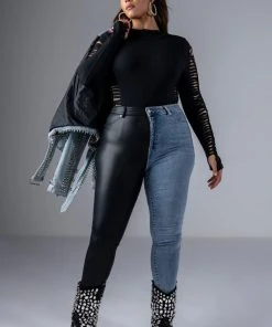 EXTREME STRETCH HIGH WAIST SKINNY JEANS