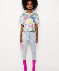 EXTREME STRETCH HIGH WAISTED SKINNY JEANS WITH RHINESTONES -akira shop extreme stretch high waisted skinny jeans with rhinestones light blue denim 7 7