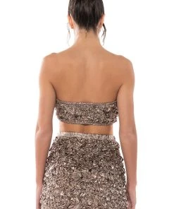 EYES ON ME TEXTURED TOP 12 EYES ON ME TEXTURED TOP -akira shop eyes on me textured top rose gold 5 5