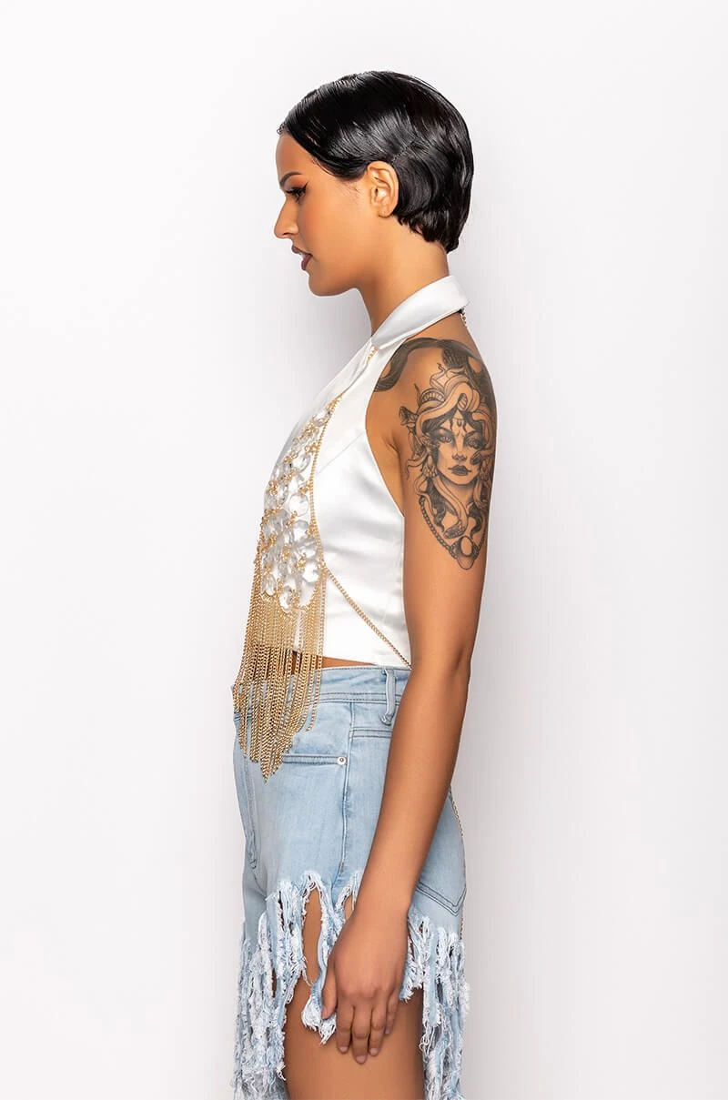 FANTASY DRIP LINK BRA BODY CHAIN 6 FANTASY DRIP LINK BRA BODY CHAIN - Image 4