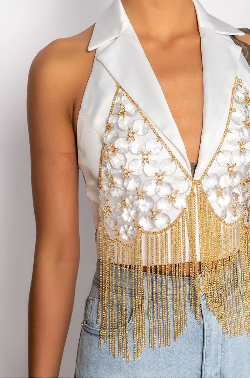 FANTASY DRIP LINK BRA BODY CHAIN 8 FANTASY DRIP LINK BRA BODY CHAIN - Image 6