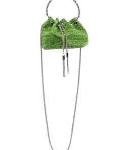 FEELING LUCKY RHINESTONE POUCH PURSE