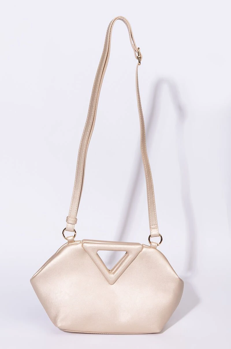 BERMUDA TRIANGLE CHAMPAGNE POUCH BAG 4 BERMUDA TRIANGLE CHAMPAGNE POUCH BAG - Image 2