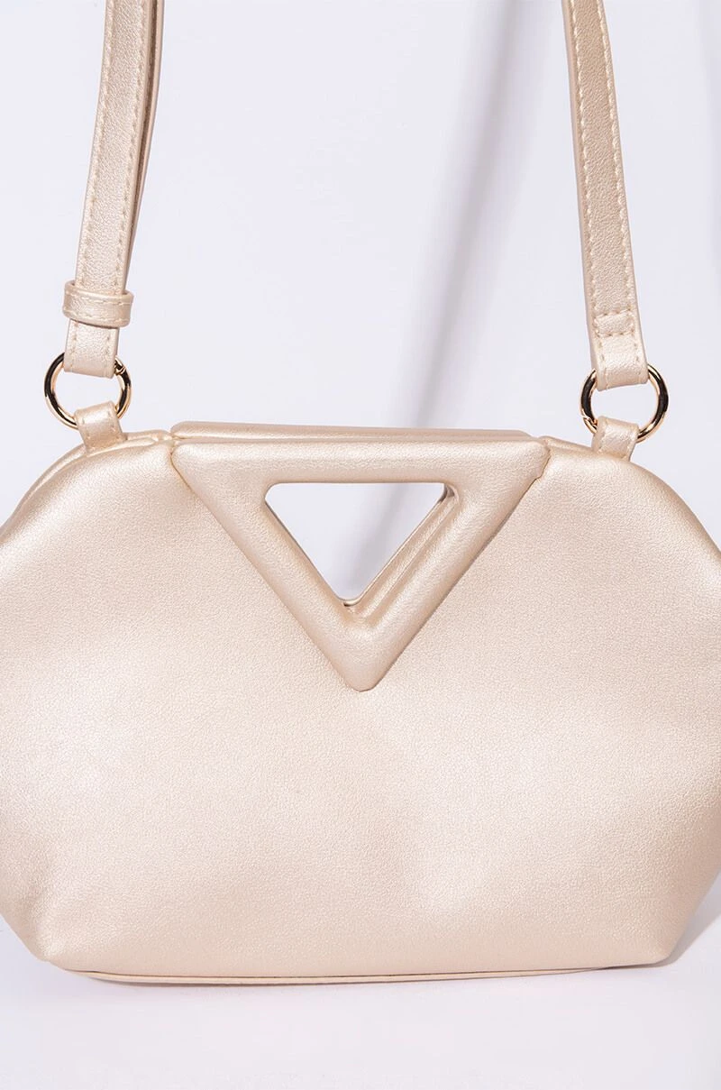 BERMUDA TRIANGLE CHAMPAGNE POUCH BAG 5 BERMUDA TRIANGLE CHAMPAGNE POUCH BAG - Image 3