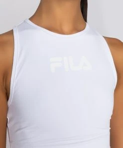 FILA ALVA TANK -akira shop fila alva tank white 4