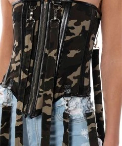 FINESSE BADDIE CORSET 13 FINESSE BADDIE CORSET -akira shop finesse baddie corset green multi 6 6