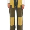 FIRST CHOICE COLOR BLOCKED CARGOS -akira shop first choice color blocked cargos green multi 1 1
