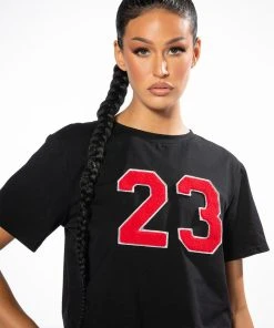 FLAUNT IT OPEN BACK T SHIRT