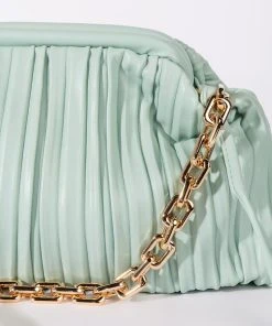 FLUME LIGHT GREEN CLUTCH BAG -akira shop flume light green clutch bag light green 3 3 c1