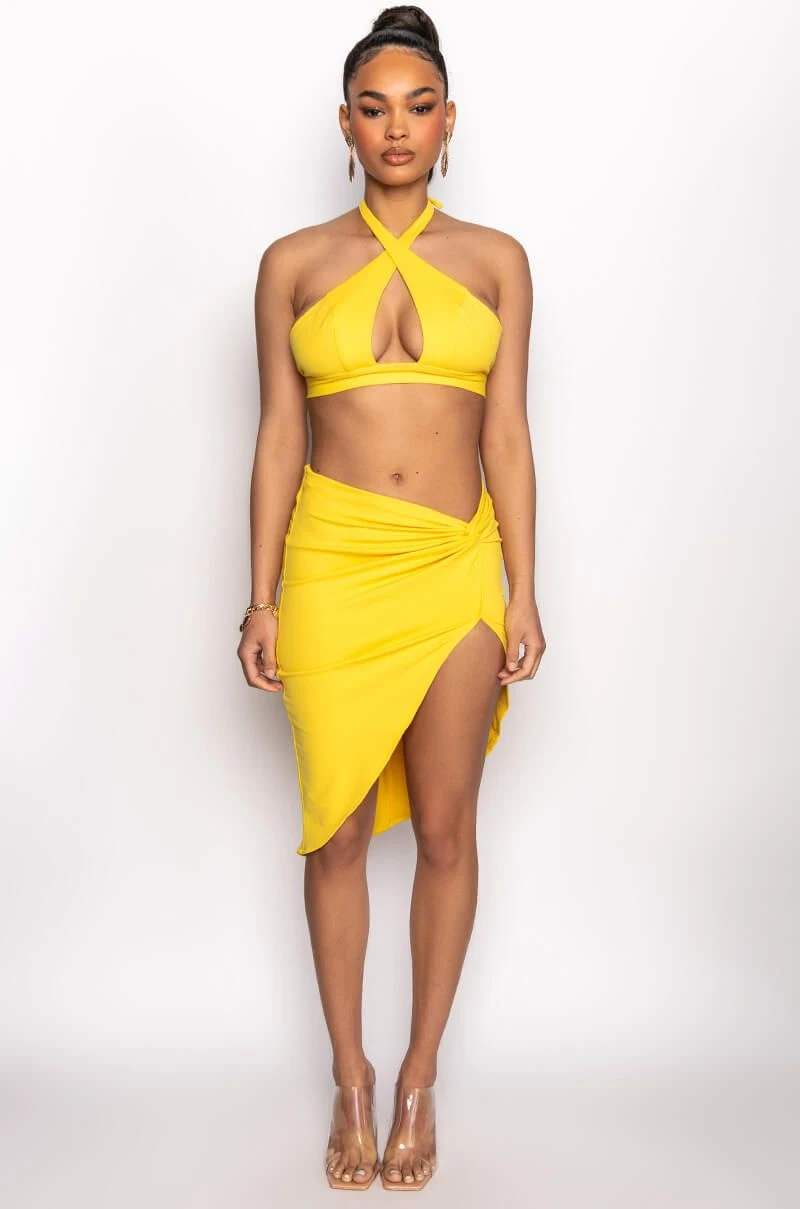 FLY GAL CUTOUT HALTER CROP TOP 9 FLY GAL CUTOUT HALTER CROP TOP - Image 7