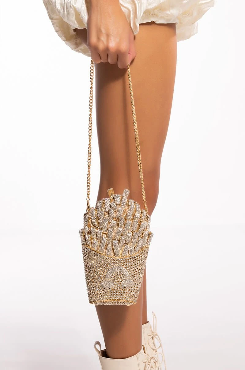 FRENCH FRIED ALL DAY BLINGED CLUTCH 9 FRENCH FRIED ALL DAY BLINGED CLUTCH - Image 7