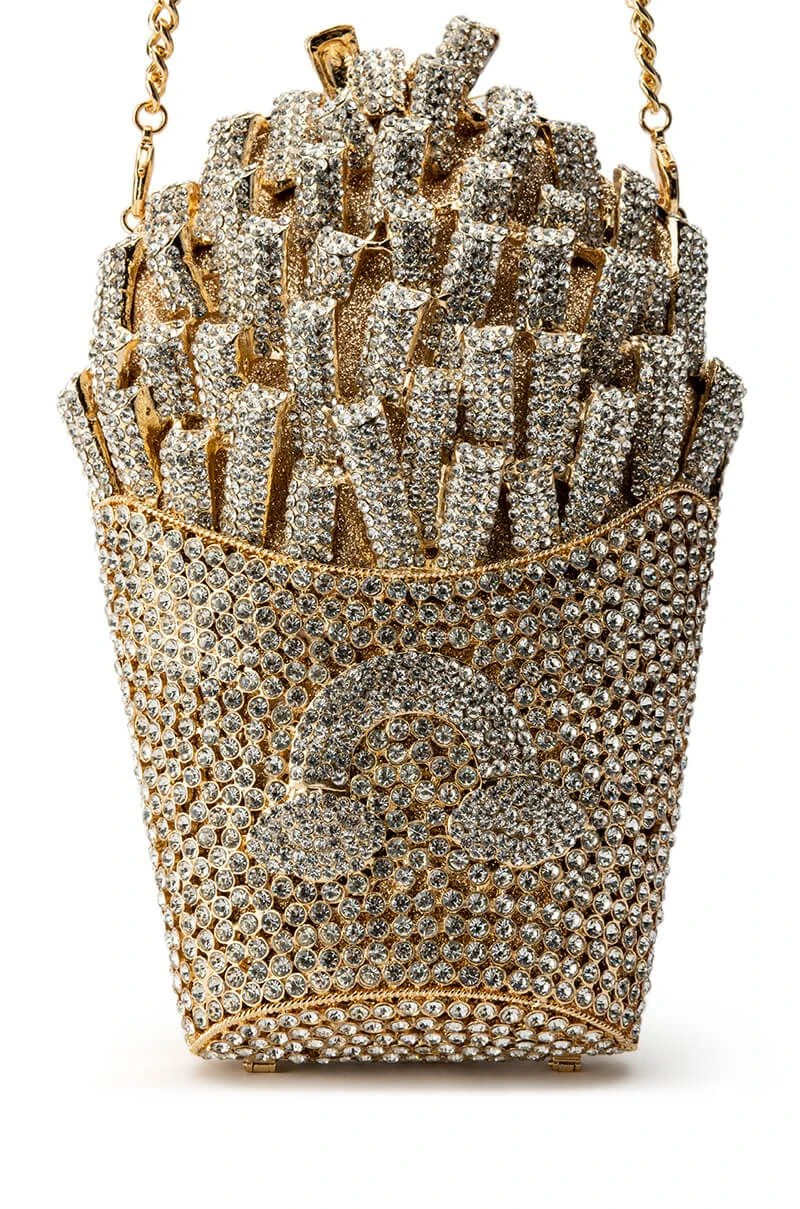 FRENCH FRIED ALL DAY BLINGED CLUTCH 7 FRENCH FRIED ALL DAY BLINGED CLUTCH - Image 5