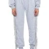 FRINGE ALL THE WAY JOGGER -akira shop fringe all the way jogger heather grey 1 1