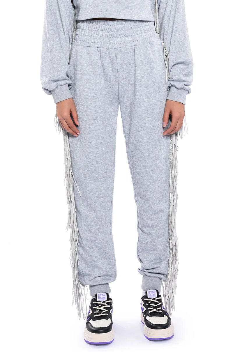 FRINGE ALL THE WAY JOGGER 3 FRINGE ALL THE WAY JOGGER