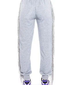 FRINGE ALL THE WAY JOGGER 18 FRINGE ALL THE WAY JOGGER -akira shop fringe all the way jogger heather grey 8 8