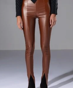 FULL OF SECRETS SPLIT FRONT TROUSER