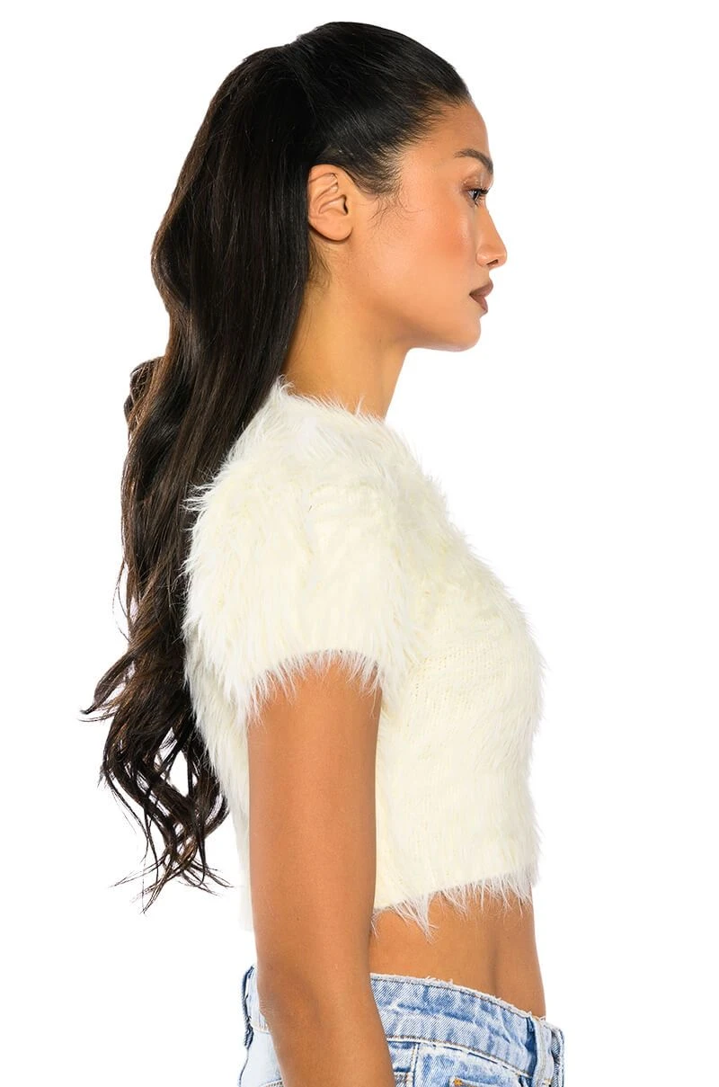 FUZZY MOOD SHORT SLEEVE TOP 6 FUZZY MOOD SHORT SLEEVE TOP - Image 4