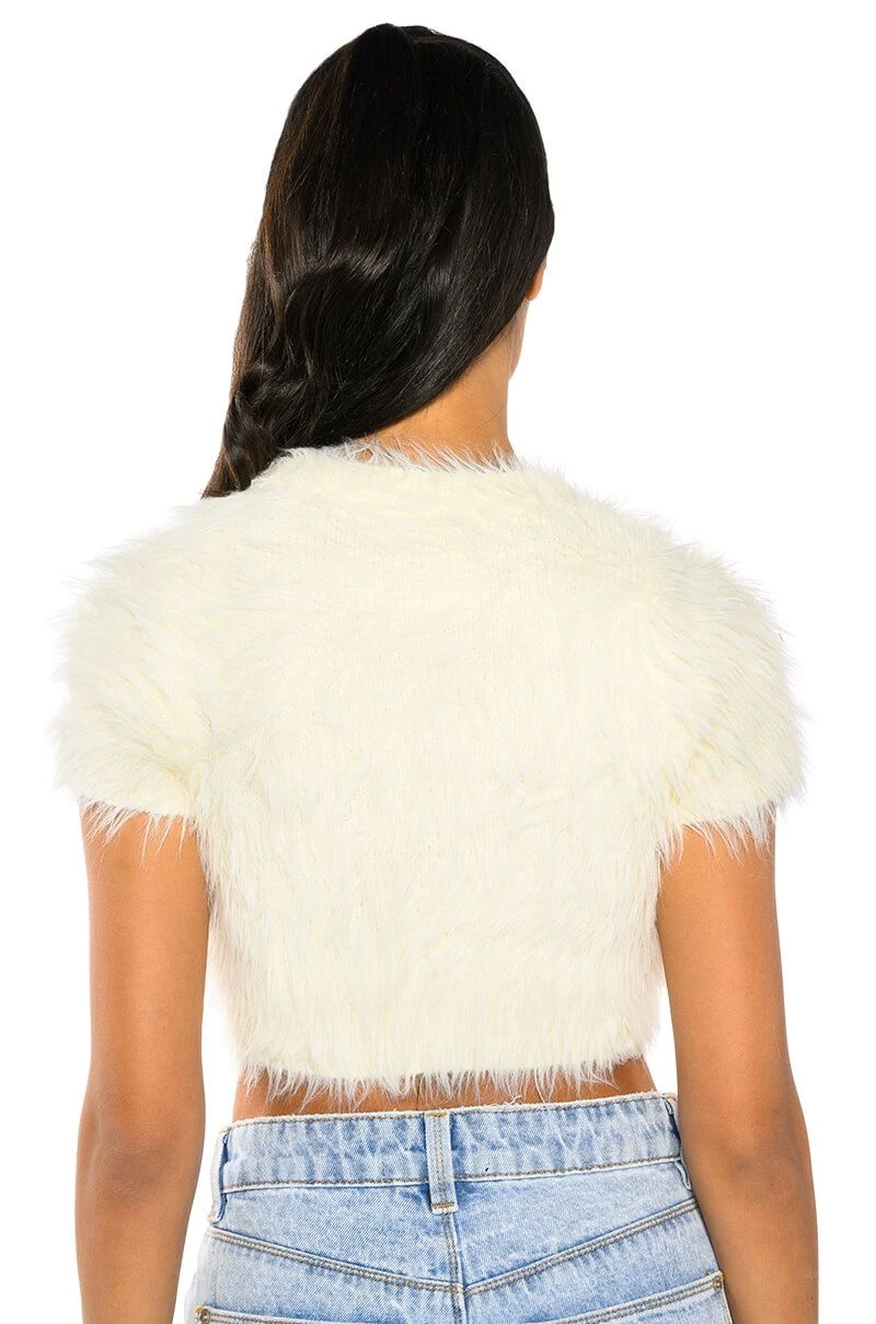 FUZZY MOOD SHORT SLEEVE TOP 7 FUZZY MOOD SHORT SLEEVE TOP - Image 5