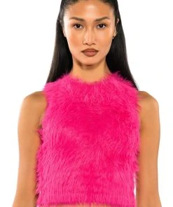 FUZZY MOOD SLEEVELESS TOP