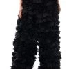 GARDEN OF EDEN APPLIQUE PANTS IN BLACK -akira shop garden of eden applique pants in black black 1 1