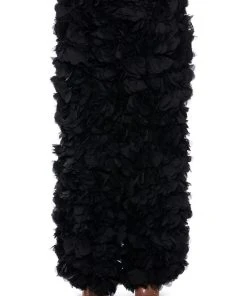 GARDEN OF EDEN APPLIQUE PANTS IN BLACK -akira shop garden of eden applique pants in black black 4 4