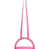 GEMINI RISING FAUX LEATHER PURSE 2 GEMINI RISING FAUX LEATHER PURSE -akira shop gemini rising faux leather purse pink 3 3