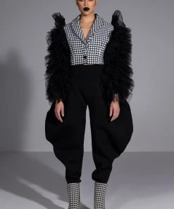 GENIE SCUBA PANTS -akira shop genie scuba pants black 4 4