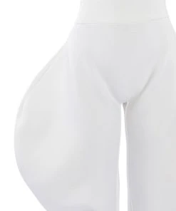 GENIE SCUBA PANTS IN WHITE -akira shop genie scuba pants white 11 11