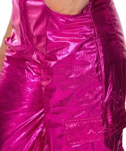 GLIMPSE OF MAGIC RELAXED METALLIC PANT -akira shop glimpse of magic relaxed metallic pant fuchsia 8 8